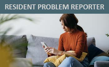 Resident Problem Reporter Web Graphic