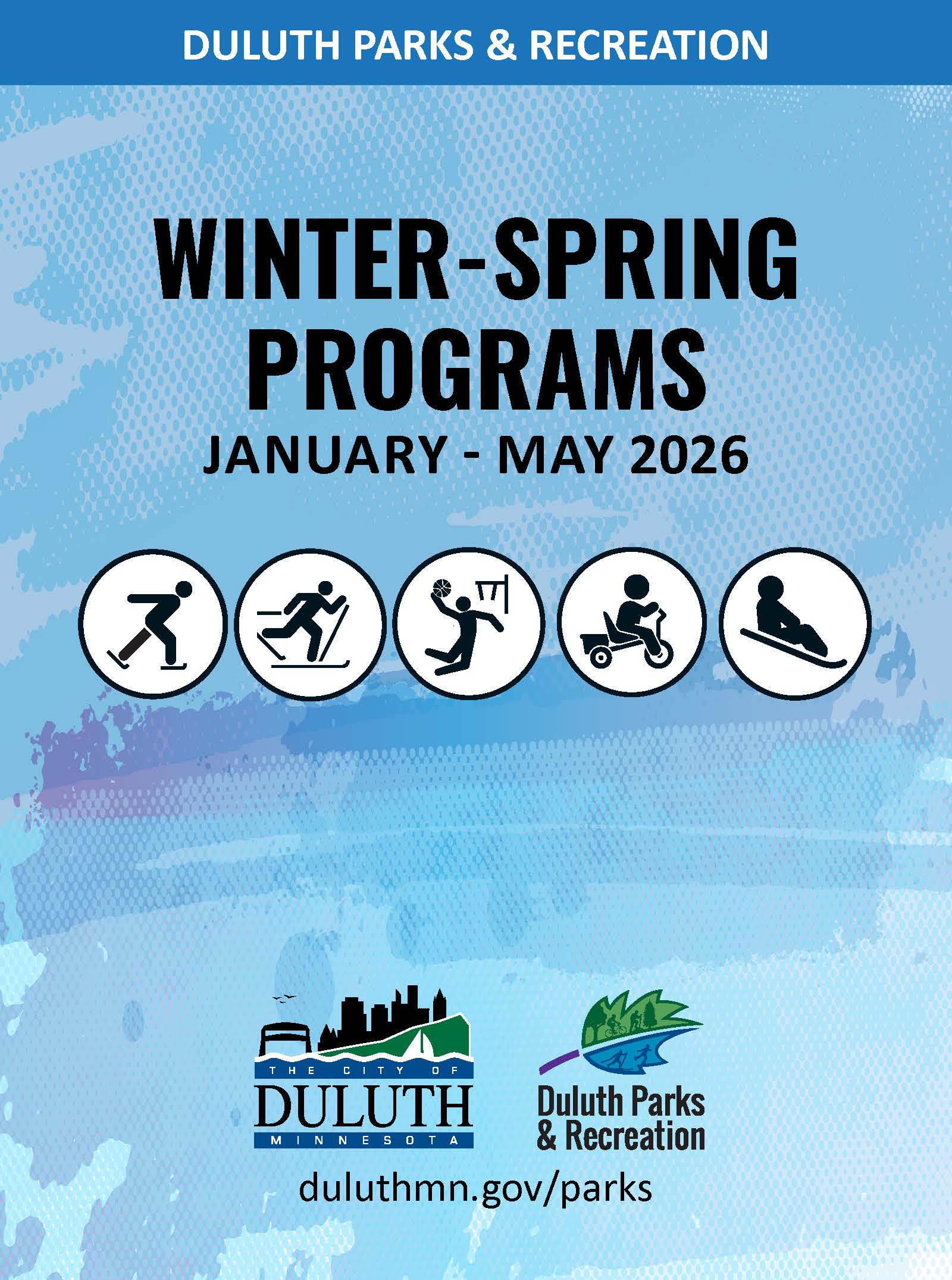 Winter - Spring Program Cover for Janurary to May 2026
