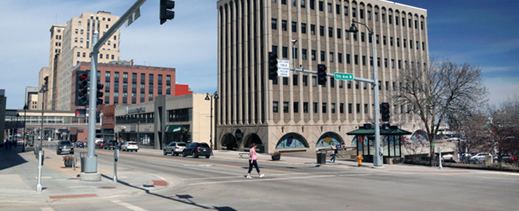 City of Duluth Crosswalk Picture