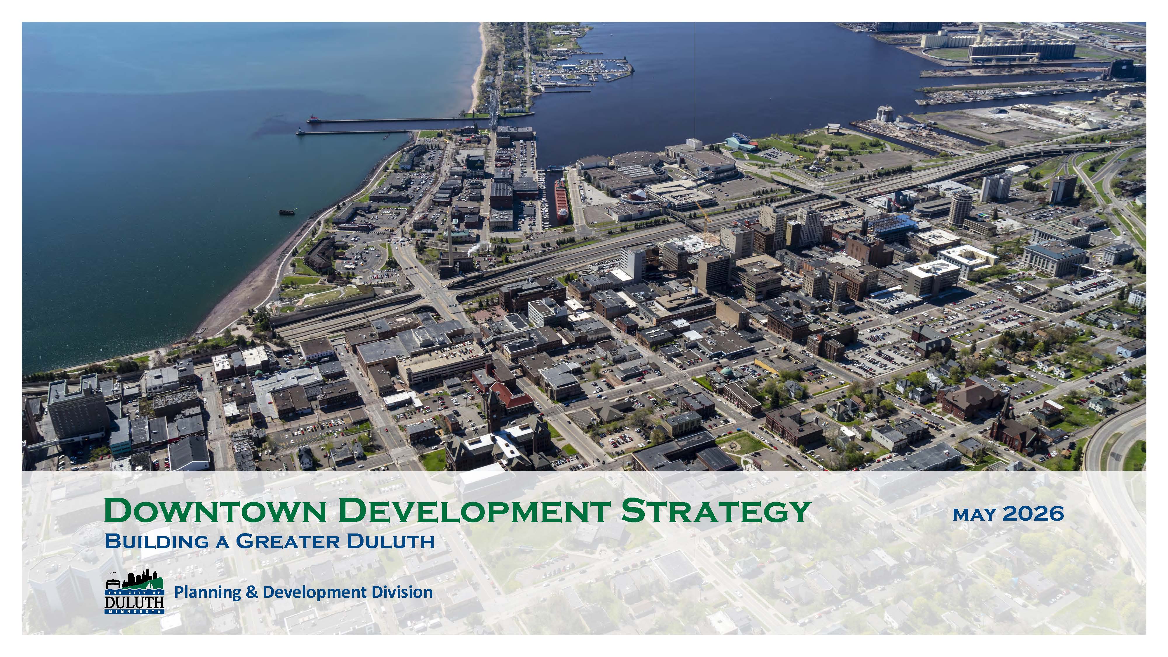 Cover of Downtown Development Strategy