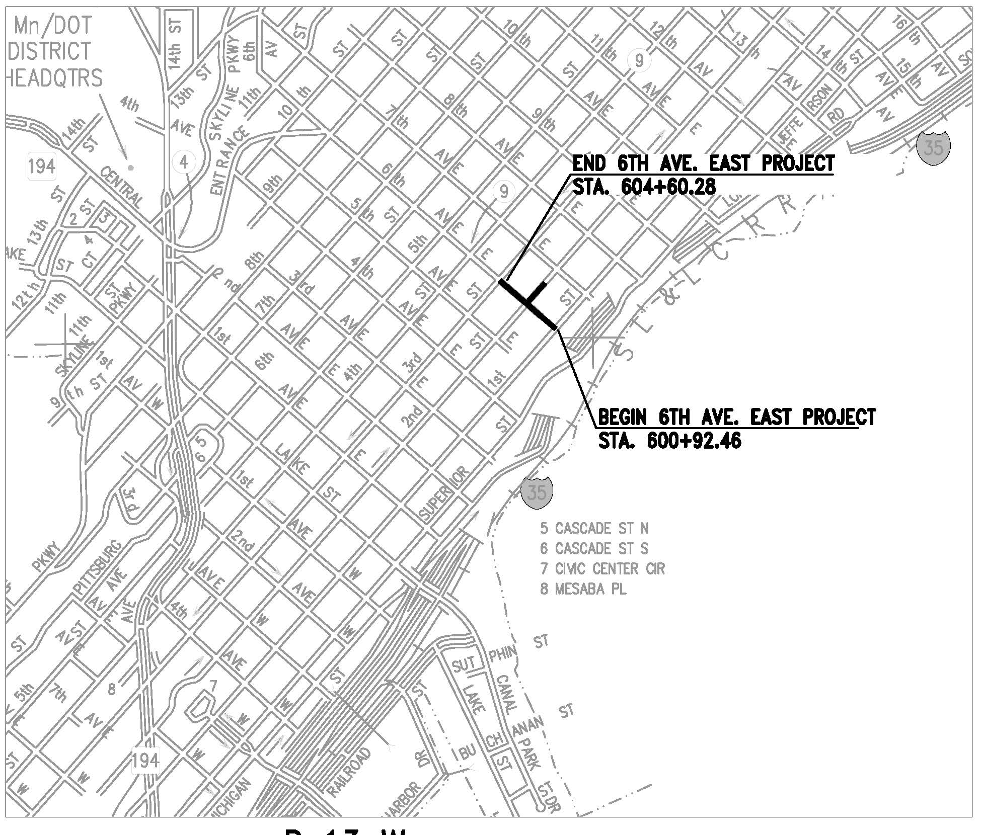 Construction of 6th Ave E- 1st St to 2nd St